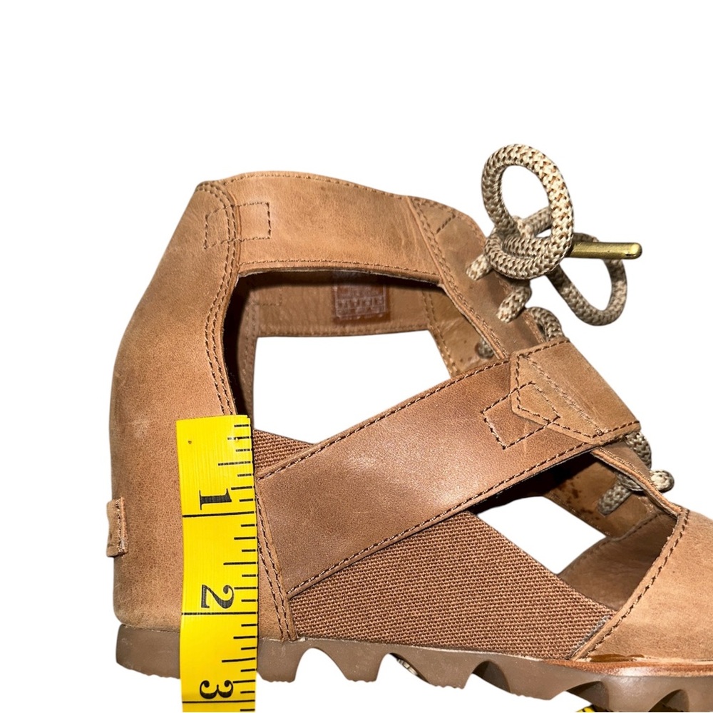 NWOT Sorel Tan Wedge Sandals - Picture 5 of 5